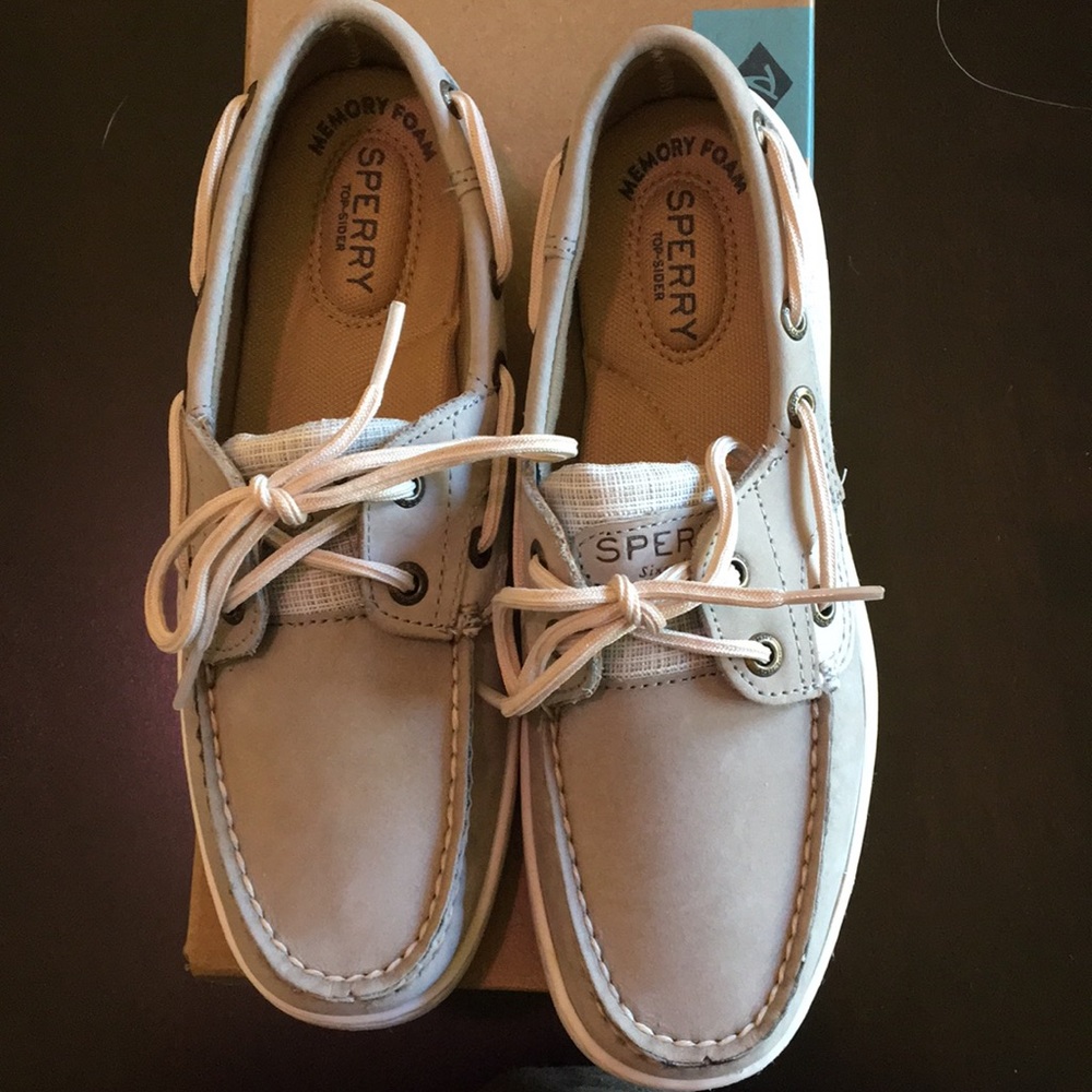 Sperry bluefish crosshatch boat shoes